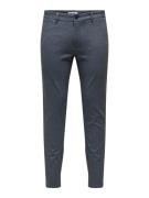 NU 20% KORTING: ONLY & SONS Stoffen broek ONSMARK SLIM DITSY 020934 PA...