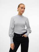 NU 20% KORTING: Vero Moda Gebreide trui VMHOLLYKARISPUFF LS HIGHNK PUL...