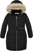 NU 20% KORTING: Calvin Klein Gewatteerde jas Classic Belted Fur Coat