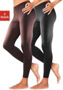 NU 20% KORTING: vivance active Legging met rubberen tailleband, lounge...