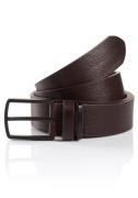 NU 20% KORTING: Tom Tailor Leren riem TTHenry met generfde oppervlakke...