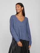 NU 20% KORTING: Vila Trui met V-hals VIBELUNA V-NECK REV L/S KNIT TOP ...