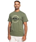 NU 20% KORTING: Quiksilver T-shirt CIRCLE LOGO SHORT SLEEVE