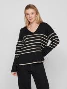 NU 20% KORTING: Vila Trui met V-hals VIOSTRIA V-NECK L/S REV TOP-NOOS