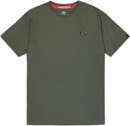 Alpha Industries Shirt met ronde hals 3D Small Logo T