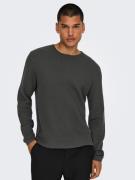 ONLY & SONS Gebreide trui ONSERIC REG 12 STRUC CREW KNIT