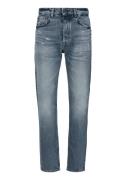 Boss Orange Straight jeans TROY BO-BF met lederen boss badge