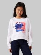 NU 20% KORTING: Calvin Klein Sweatshirt Flower Graphic Cn Sweatshirt