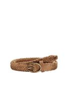 Only Gevlochten riem ONLINES SLIM BRAIDED LEATHER JEANS BELT