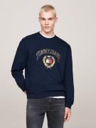 NU 20% KORTING: TOMMY JEANS Sweatshirt TJM REG TJ PREP CREST CREW