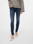 NU 20% KORTING: Vero Moda Slim fit jeans VMLUX MR SLIM JEANS RI392 GA ...