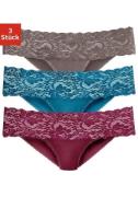 NU 20% KORTING: Vivance Brazilian slip van elastische katoen met flora...