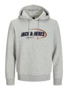 NU 20% KORTING: Jack & Jones Hoodie JCORAY BRANDING SWEAT HOOD FST