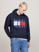 TOMMY JEANS Sweatshirt TJM RLX MELANGE FLAG HOODIE