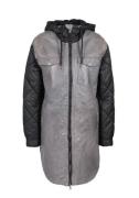 NU 20% KORTING: Freaky Nation Lange, leren jas Alpin Parka-FN