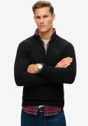 NU 20% KORTING: Superdry Gebreide trui ESSENTIAL EMB KNIT HALF ZIP