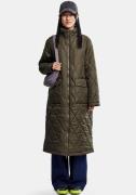 NU 20% KORTING: pieces Gewatteerde jas PCMAILEY LONG QUILTED JACKET NO...