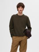 NU 20% KORTING: SELECTED HOMME Gebreide trui SLHROSS LS KNIT STRUCTURE...