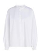 NU 20% KORTING: Tommy Hilfiger Blouse met lange mouwen COTTON V-NECK B...