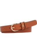 NU 20% KORTING: Tommy Hilfiger Leren riem Essential Effortless 2.5 cm