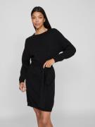 NU 20% KORTING: Vila Gebreide jurk VIRIL O-NECK L/S BELT KNIT DRESS - ...