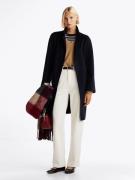 NU 20% KORTING: Tommy Hilfiger Korte jas REG DF WOOL BELTED COAT