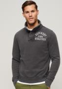 Superdry Sweatshirt Vintage Athletic Henley Jumper