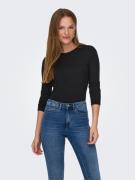 JDY Shirt met lange mouwen JDYSUMA WOOLBLEND L/S ONECK TOP JRS NOOS