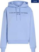 NU 20% KORTING: Tommy Hilfiger Curve Hoodie CRV MDRN REG CORP LOGO HOO...