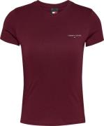 TOMMY JEANS T-shirt TJW SLIM LINEAR TEE met een logo-opschrift