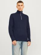 Jack & Jones Schipperstrui JJEPERFECT KNIT HALF ZIP SN