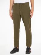 Tommy Hilfiger Chino CHELSEA GABARDINE GMD met logo borduursel op de a...