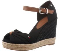 Tommy Hilfiger Highheel sandaaltjes BASIC OPENED TOE HIGH WEDGE zomers...