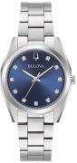 Bulova Kwartshorloge 96P229 Horloge, dameshorloge, parelmoer wijzerpla...