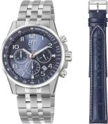 NU 20% KORTING: ETT Radiografische chronograaf Funk Solar Chronograph,...