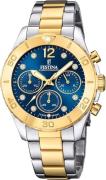 Festina Chronograaf Boyfriend, F20604/3 Horloge, quartzhorloge, damesh...