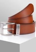 NU 20% KORTING: Tom Tailor Leren riem TTTOM 4 cm brede herenriem, casu...