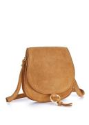 NU 20% KORTING: Lascana Schoudertas van leer, handtas in western-look ...