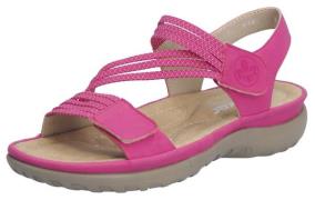 NU 20% KORTING: Rieker Sandalen zomerschoen, sandaal, keilhak, met ela...