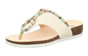 NU 20% KORTING: Think! Teenslippers Julia wedge heel, summer shoe, sli...