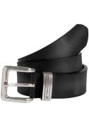 Tom Tailor Leren riem TTHARRY 4 cm brede herenriem, jeansriem in vinta...