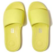 NU 20% KORTING: Fitflop Slippers IQUSHION D-LUXE PADDED LEATHER SLIDES...