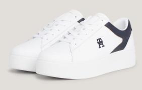 Tommy Hilfiger Plateausneakers TH PLATFORM COURT SNEAKER met contrasta...