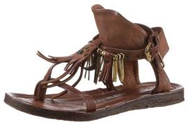 A.S.98 Sandalen RAMOS zomerschoen, sandaal met modieuze franjes