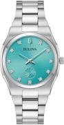 NU 20% KORTING: Bulova Kwartshorloge 96P243 Horloge, dameshorloge, par...