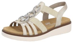 NU 20% KORTING: Remonte Sandalen zomerschoen, sandaal, keilhak, met pr...