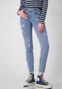 Monari Skinny jeans met destroyed-effecten