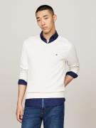 NU 20% KORTING: Tommy Hilfiger Gebreide trui ESSENTIAL COTTON V NECK