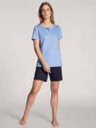 CALIDA Shortama Night Lovers met gedessineerde broek (2-delig)