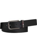 NU 20% KORTING: TOMMY JEANS Leren riem TJM Elevated Flag 3.5 cm